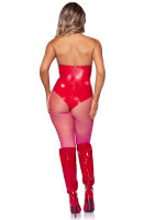 Leg Avenue Lack Boned Bodysuit L
