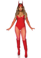 Leg Avenue Lack Boned Bodysuit S