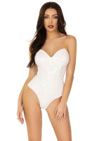 Leg Avenue Lack Boned Bodysuit L