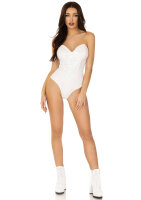 Leg Avenue Lack Boned Bodysuit L