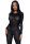 Leg Avenue Sheer Rhinestone Catsuit XS