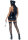 Leg Avenue Vinyl Naughty Cop Dress XS