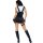 Leg Avenue Costume Sexy Swat Official Black S/M - M/L