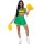 Leg Avenue Costume Cheerleader Green S/M - M/L