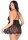 Leg Avenue Florale Spitze Babydoll & G-String schwarz S - L