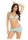 Leg Avenue Mesh top,g-string & sarong blue S/M - M/L
