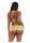 Leg Avenue Mesh top,g-string & sarong yellow S/M - M/L