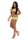 Leg Avenue Mesh top,g-string & sarong yellow S/M - M/L
