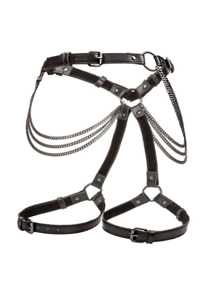 CalExotics Chain Thigh Harness Onesize - Plussize