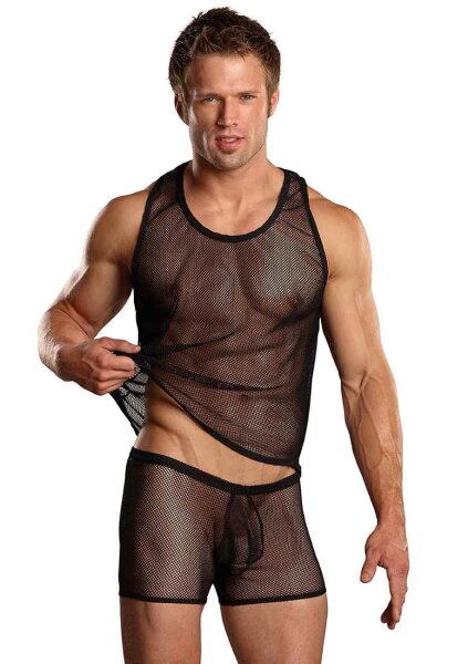 Stretch Net Tank Top S/M - L/XL