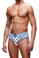 Prowler Jockslip mit Pfotenabdrücken hellblau S - XXL