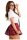 Teacher Pet Womans 4Pcs Private School Sweetheart Costume Onesize - Queensize
