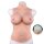 CrossGearX Full bust Realistic breasts Cotton - High neck - C - G