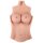 CrossGearX Full bust Realistic breasts Cotton - High neck - C - G
