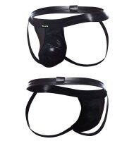 C4M Ergonomic Black Jockstrap S - XL