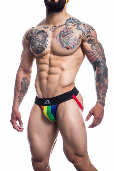 C4M Jockstrap Stripe Pride S - XL