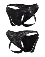 C4M Jockstrap Capri Black S - XL