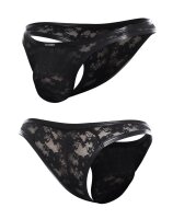 C4M Thong Black S - XL