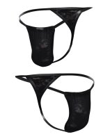 C4M G-String Black S/M - L/XL