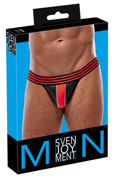Herren Jock schwarz/rot S/M - XXL