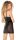 Lack Kleid mit Mesh S - XL