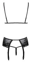 kissable Strapsset schwarz S/M - L/XL