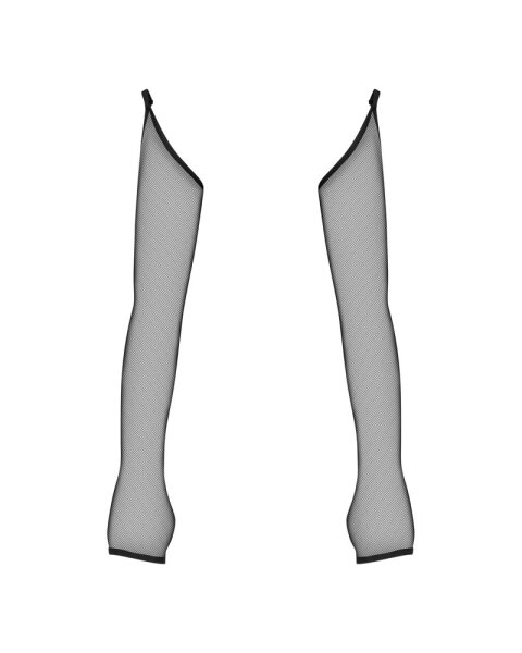 Obsessive Nesari Netzhandschuhe extra lang schwarz M/L - XL/XXL