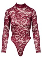 Cottelli Collection Spitzenbody rot S - XXL