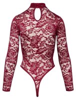 Cottelli Collection Spitzenbody rot S - XXL