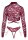 Abierta Fina Top und Rio offen rot S - XL