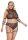 Cottelli CollectionTop Set Bondage Schwarz XL - 3XL