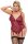 Cottelli Collection Body ouvert rot XL - 3XL
