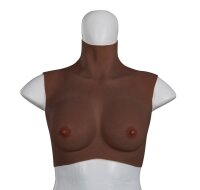 XX-DREAMSTOYS Ultra Realistic Breast Form black Size S - XL