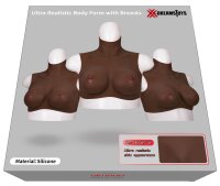 XX-DREAMSTOYS Ultra Realistic Breast Form black Size S - XL