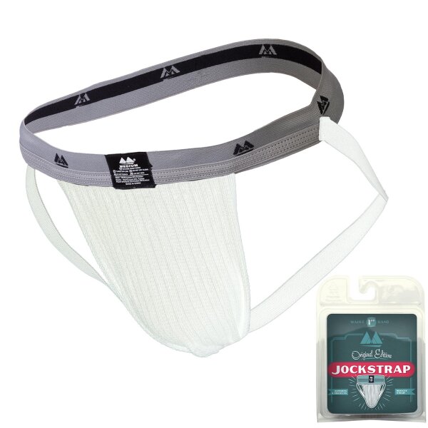Original Jock Collection - 1" White / Grey S - XL