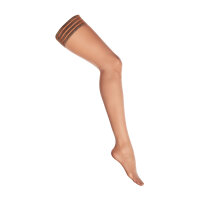 KOTEK Halterlose Strapsstrümpfe 20den Beige S/M - L/XL