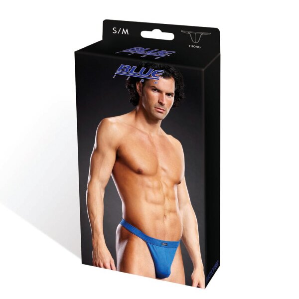 BLUE LINE Performance Microfiber Thong blue S/M - L/XL