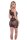 Baci Diamonte Net Mini Dress Black Onesize - Queensize