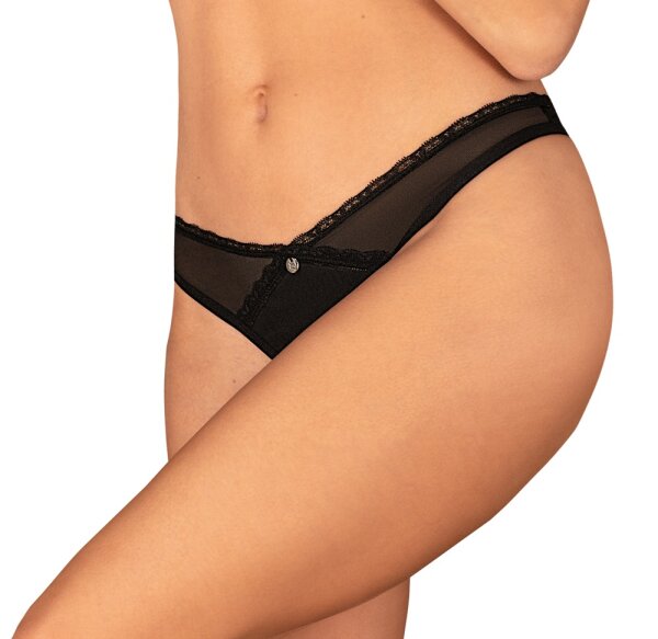 Obsessive - Thong - Black XS/S - XL/XXL