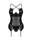 Obsessive - Norides Corset & Thong - Black XS/S - XL/XXL