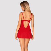 Obsessive Ingridia Kleid mit String rot XS/S - XL/XXL
