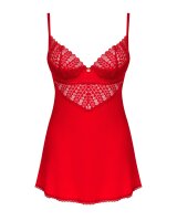 Obsessive Ingridia Kleid mit String rot XS/S - XL/XXL