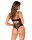 Obsessive Nesari Body mit Ouvert String schwarz XS/S - XL/XXL