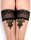 Ballerina - Fantasy Hold-Up - Stockings (20 denier) - Black - S/M - L/XL