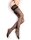 Ballerina - Fantasy Hold Ups - Stockings (20 denier) - Black - S/M - L/XL