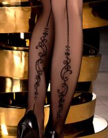 Ballerina - Fantasy Tights - Tights (20 denier) - Black - S/M - L/XL