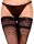 Ballerina - Fantasy Hold-Up - Stockings (20 denier) - Black - S/M - L/XL