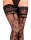 Ballerina - Fantasy Hold-Up - Stockings (20 denier) - Black - S/M - L/XL
