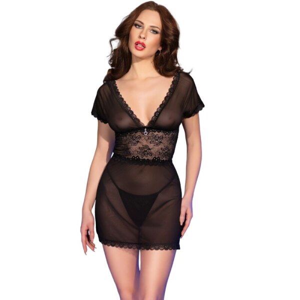Chilirose Babydoll Black S - XL