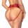 Chilirose Crotchless Panty Red S/M - L/XL